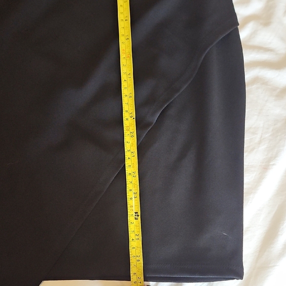 Fashion Nova Black Asymmetrical Bodycon Dress - Picture 6 of 10